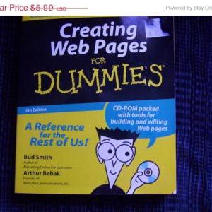 Creating Web Pages For Dummies Book