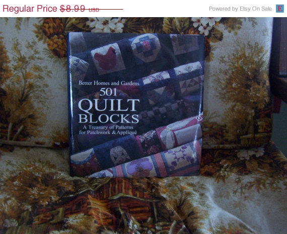 Better Homes And Gardens 501 Quilt Blocks Book